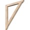Ekena Millwork Traditional Traditional Smooth Bracket, Douglas Fir, 3 1/2"W x 40"D x 44"H BKT04X40X44TRA01SDF - alternate 1